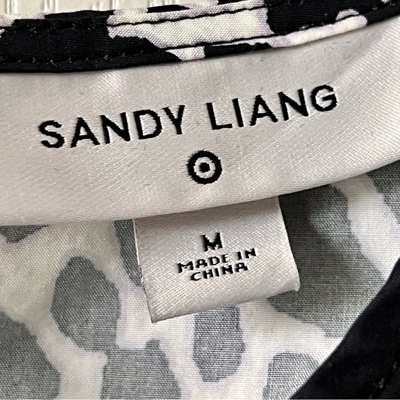 SANDY LIANG X Target Leopard Print Ruffled Long Sleeve Dress—SZ. Medium - Picture 13 of 15